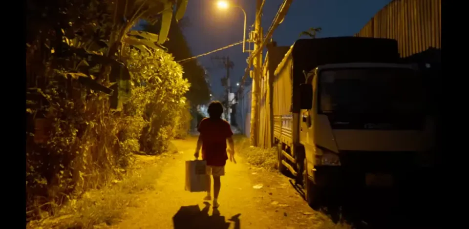 A scene taken from the short film Tipota by Minh Cao Larsen